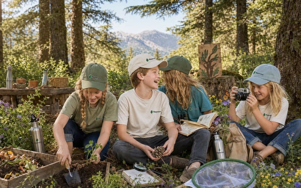 Eco-citizenship holiday camp in Ifrane and Asilah, Morocco — biodiversity and forest workshops