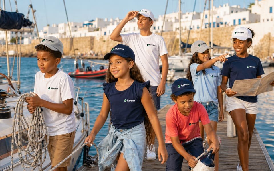 Yachting holiday camp in Agadir and Essaouira, Morocco — dinghy sailing and basic seamanship for ages 7-18